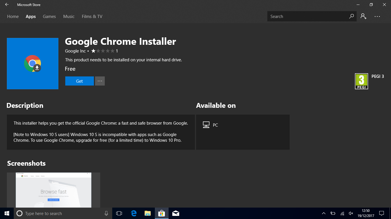 Free Chrome Download For Windows 10